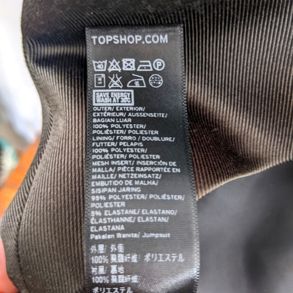 Castor gray Topshop short romper - Picture 10 of 10